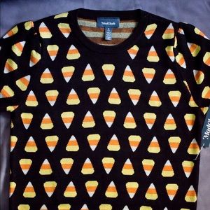 New Modcloth Candy Corn short sleeve sweater